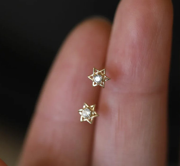 Starry Stud Earrings